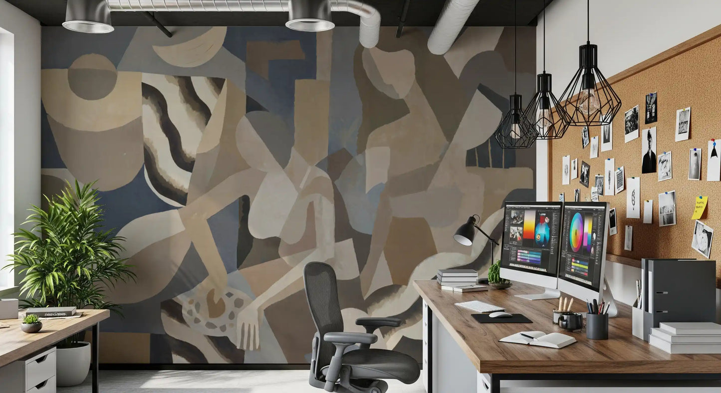 Lunar Smoke Wall Mural