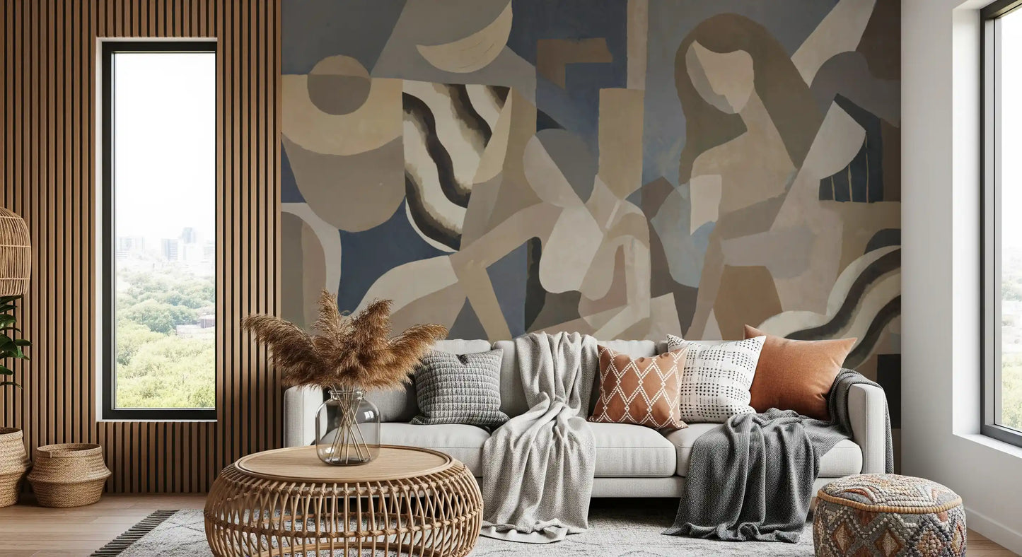Lunar Smoke Wall Mural