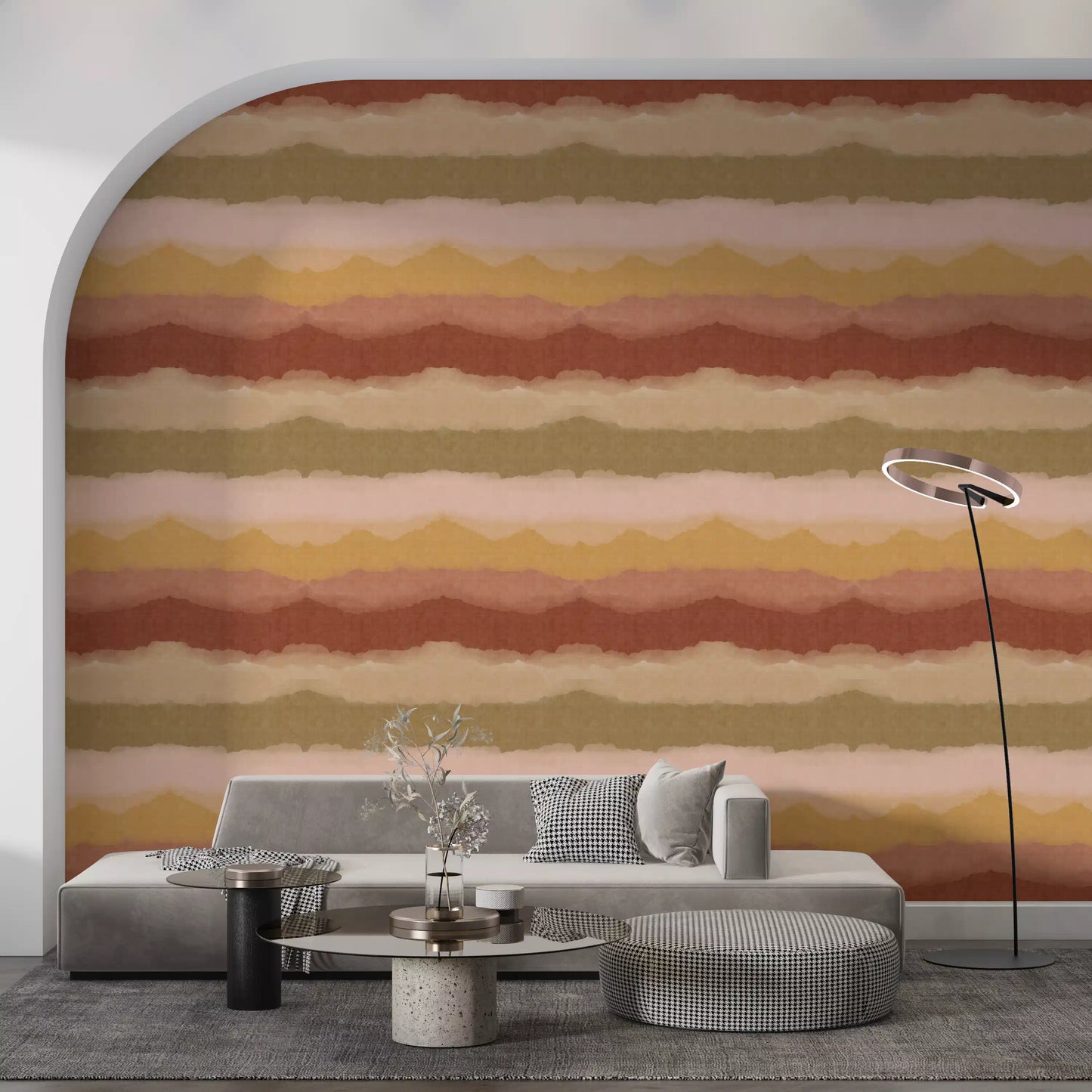 Relax Sunset Painted Horizon Wallpaper⁠
