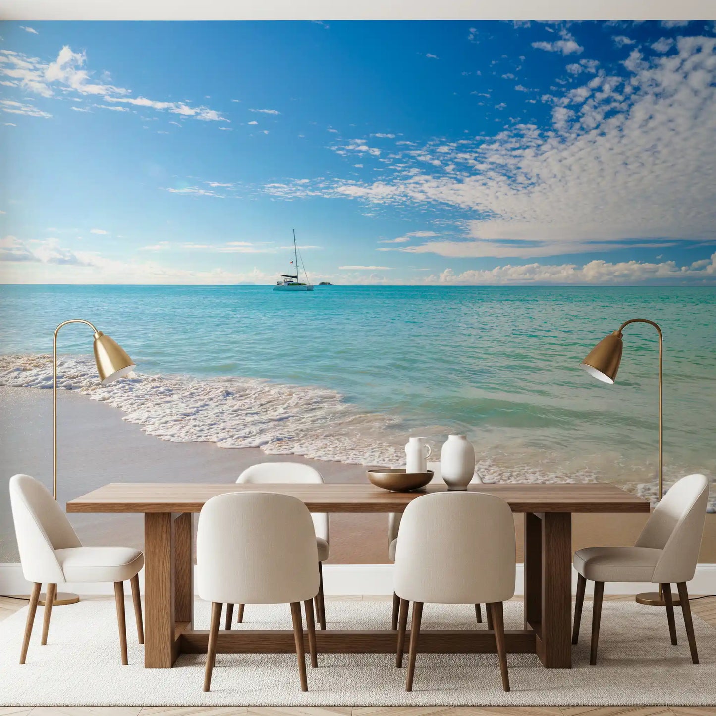 Sandy Cove Serenity Wall Mural