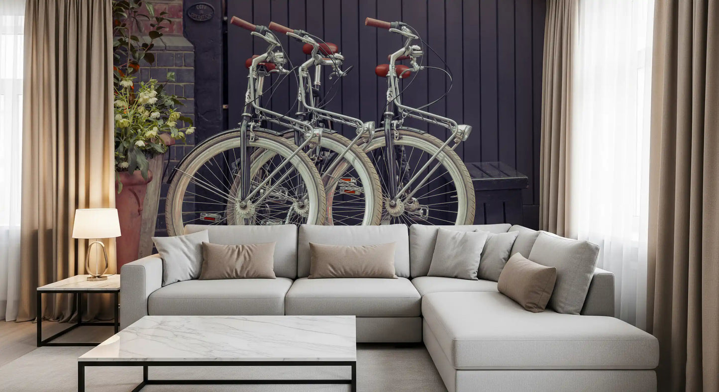 Vintage Urban Cycles Wall Mural
