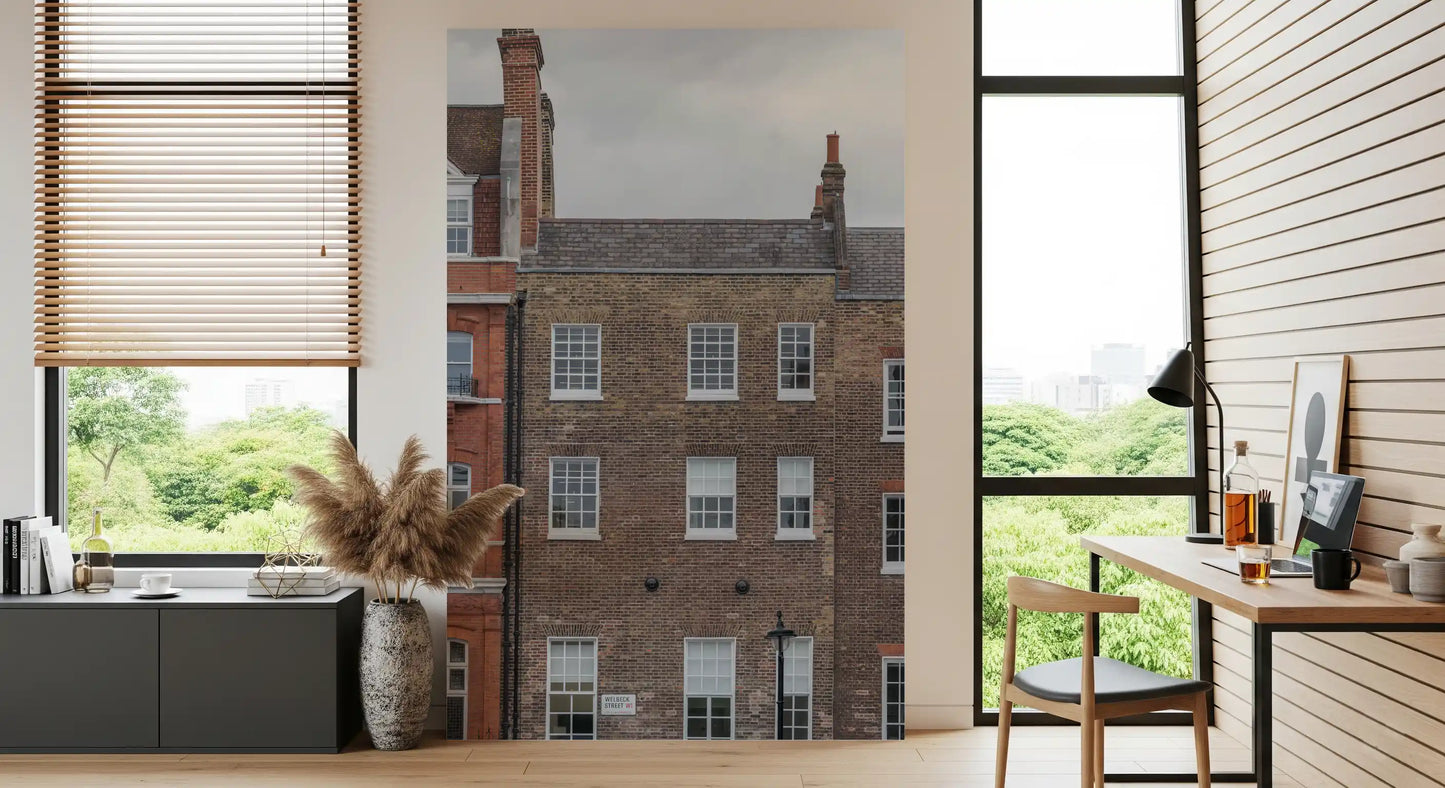 London Facades: Welbeck Street Charm Wall Mural