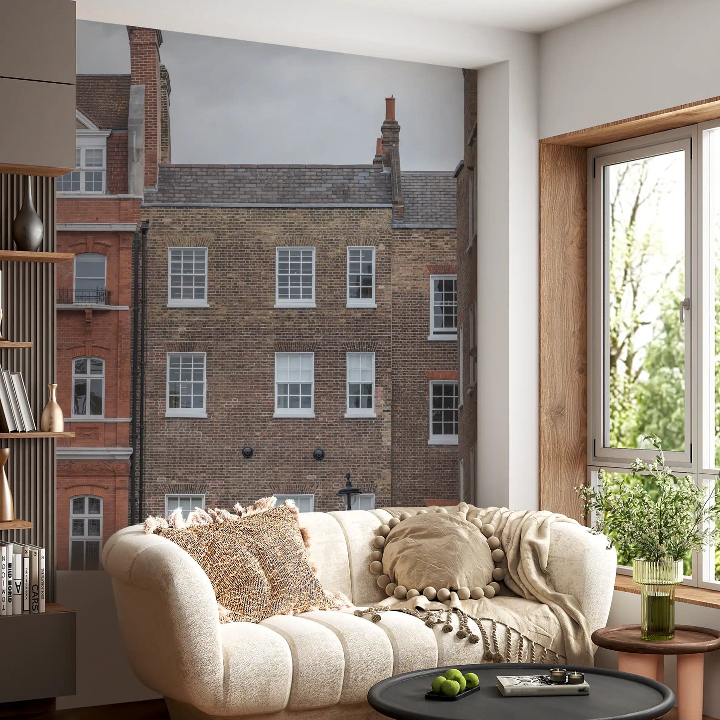 London Facades: Welbeck Street Charm Wall Mural