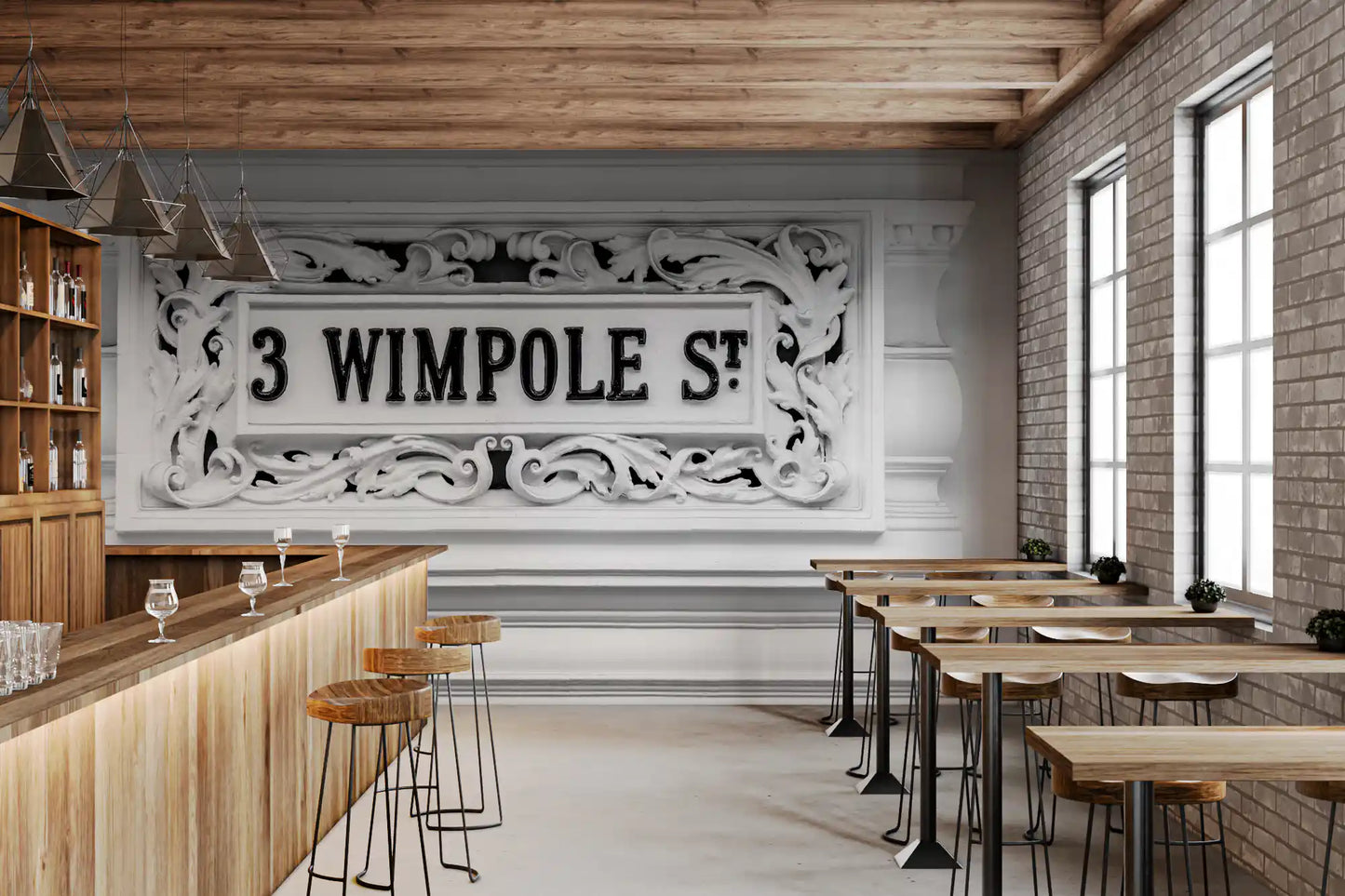 Wimpole Street Grandeur Wall Mural