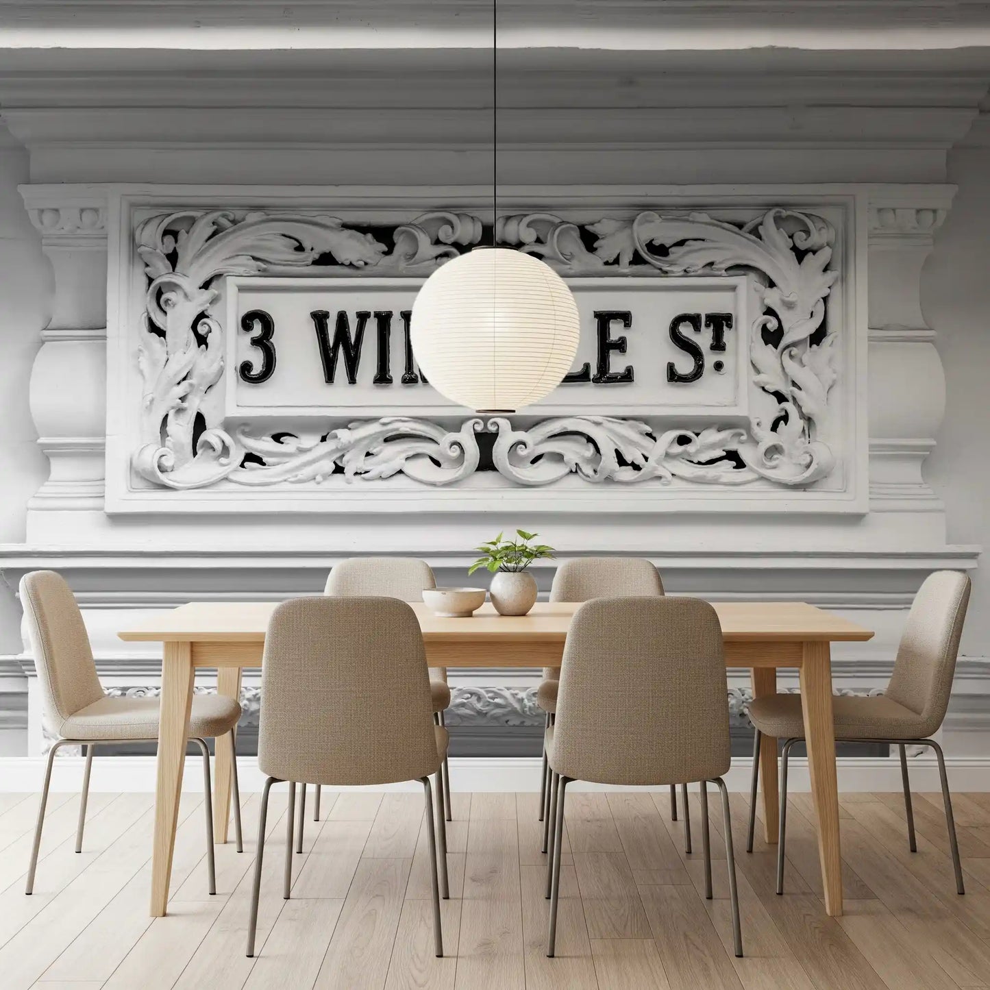 Wimpole Street Grandeur Wall Mural