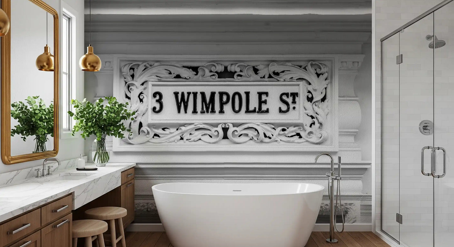 Wimpole Street Grandeur Wall Mural
