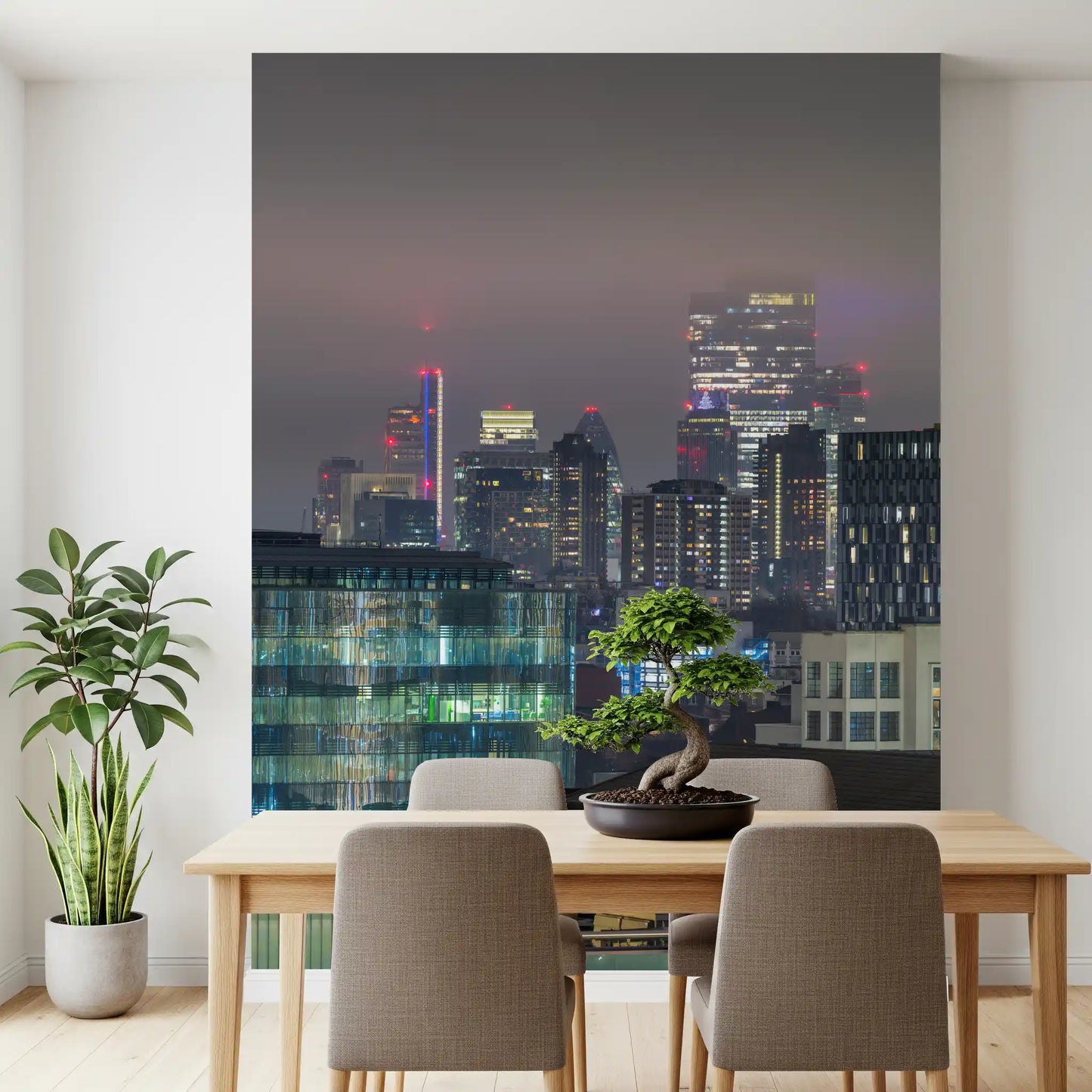 Metropolitan Haze Wall Mural