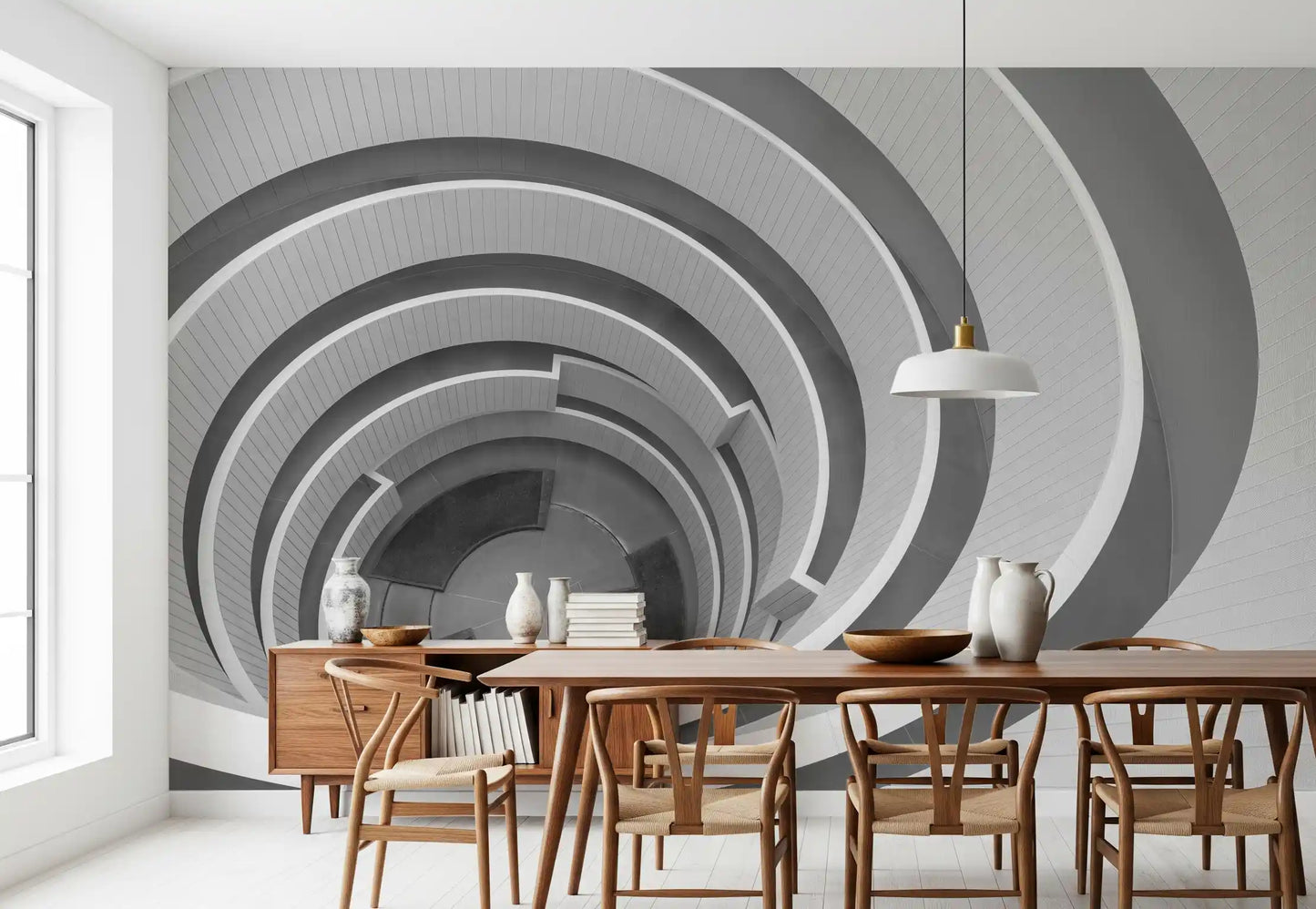 Infinite Geometry Wall Mural