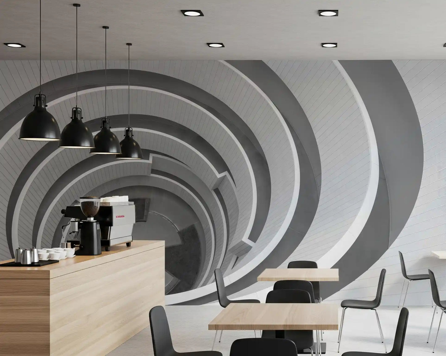 Infinite Geometry Wall Mural