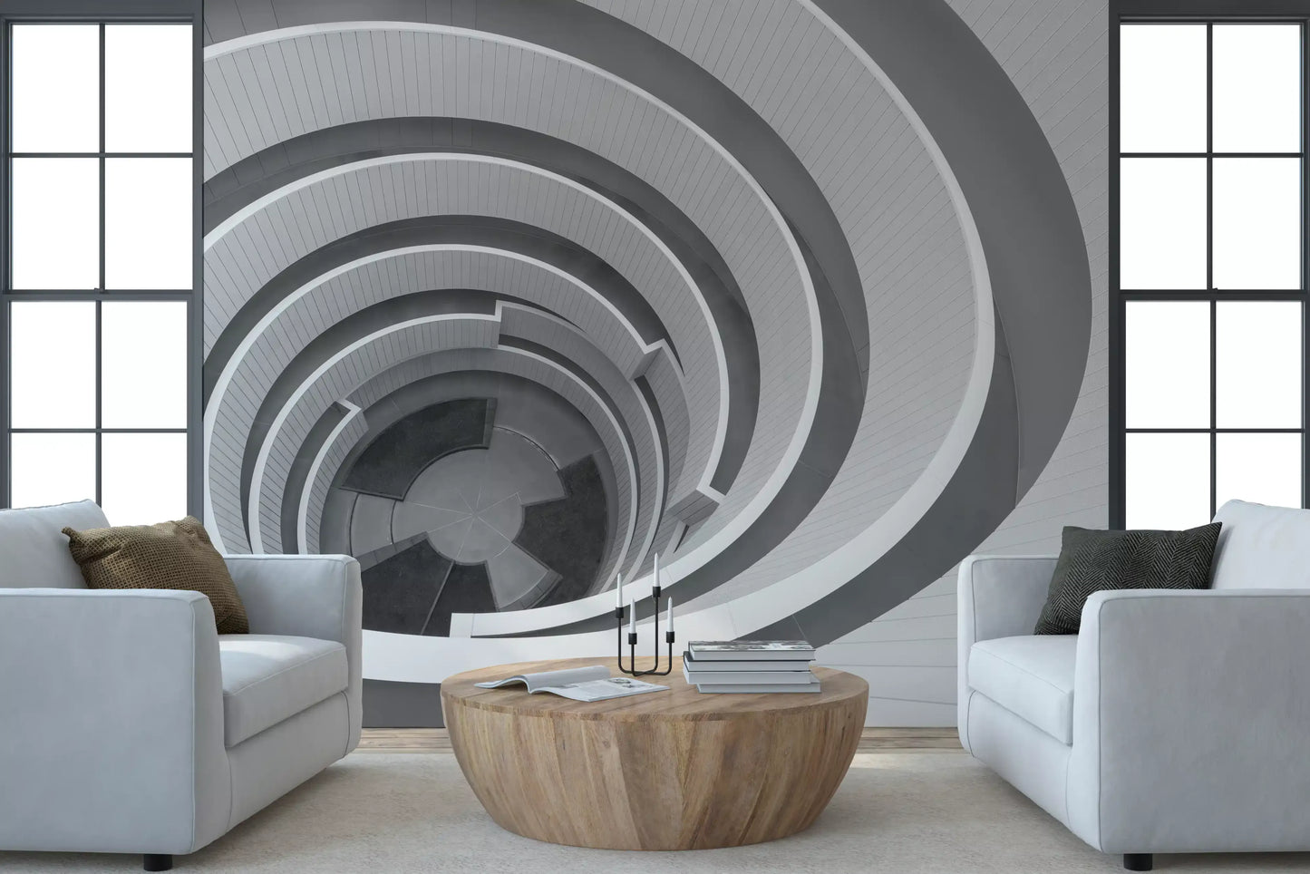 Infinite Geometry Wall Mural