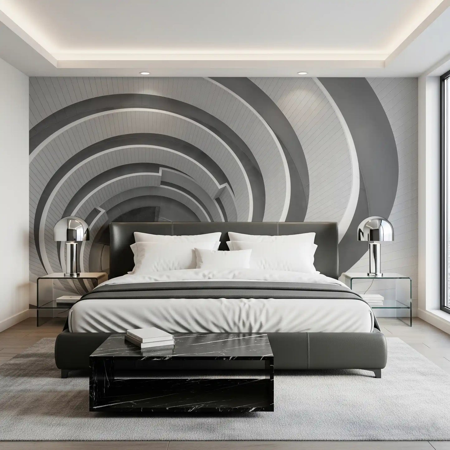Infinite Geometry Wall Mural