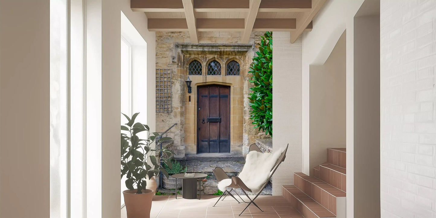 Timeless Stone Archway Wall Mural
