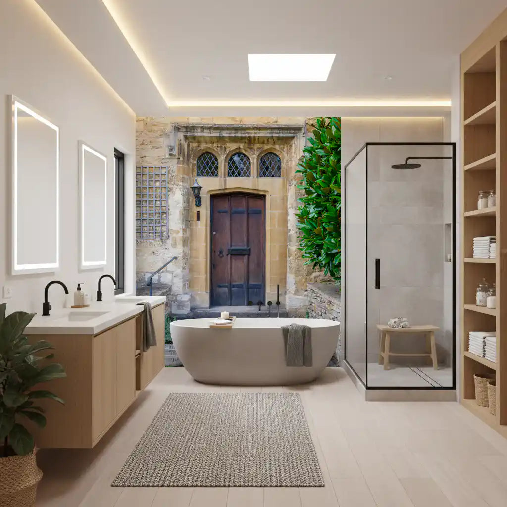 Timeless Stone Archway Wall Mural