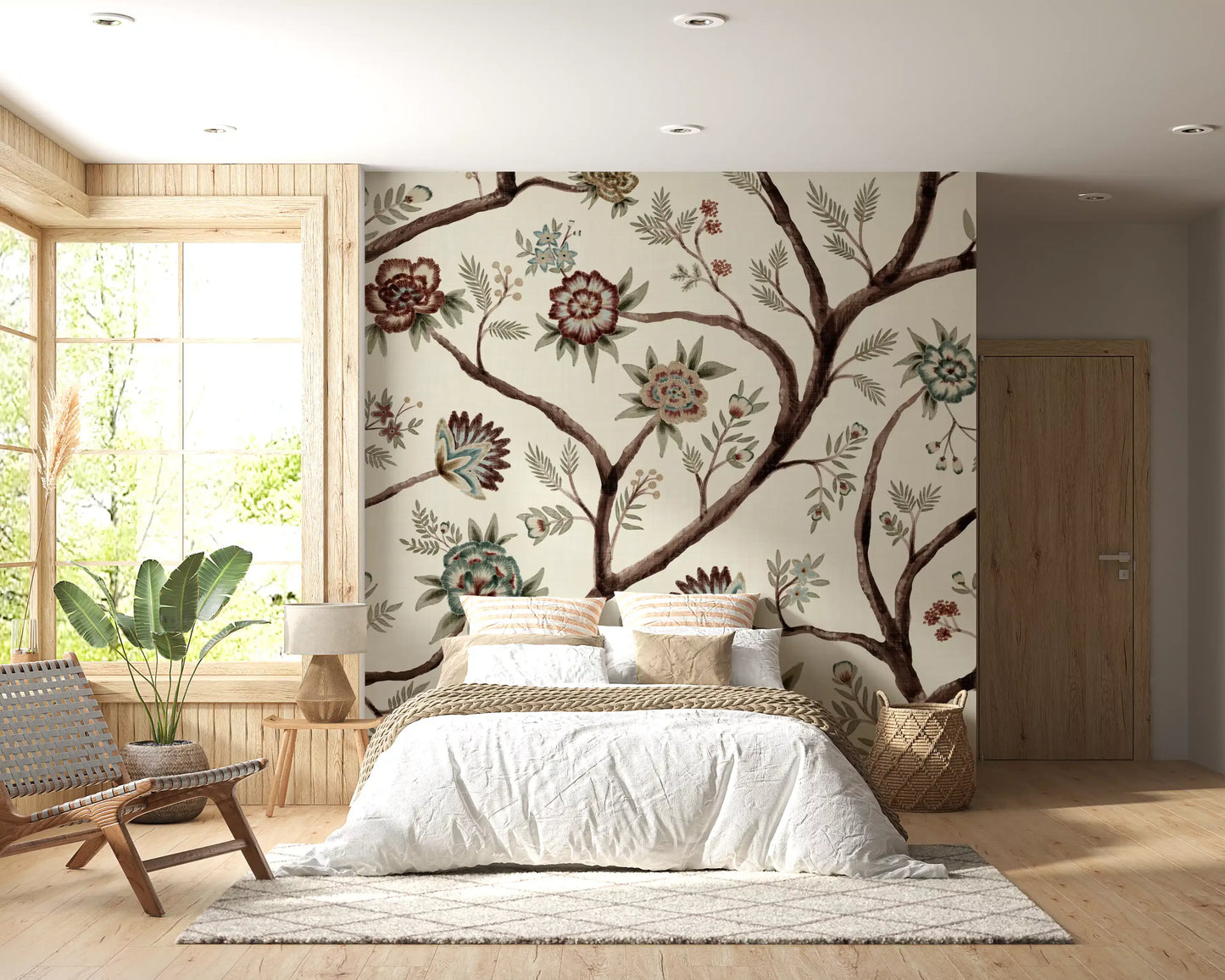 Never Ending Tree Chintz Revival Bright Wall Mural