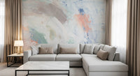 Pastel Whispers Abstract Wall Mural Wall Mural