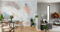 Pastel Whispers Abstract Wall Mural Wall Mural