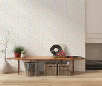 Sweet Scandinavian Floral Vines Wallpaper⁠