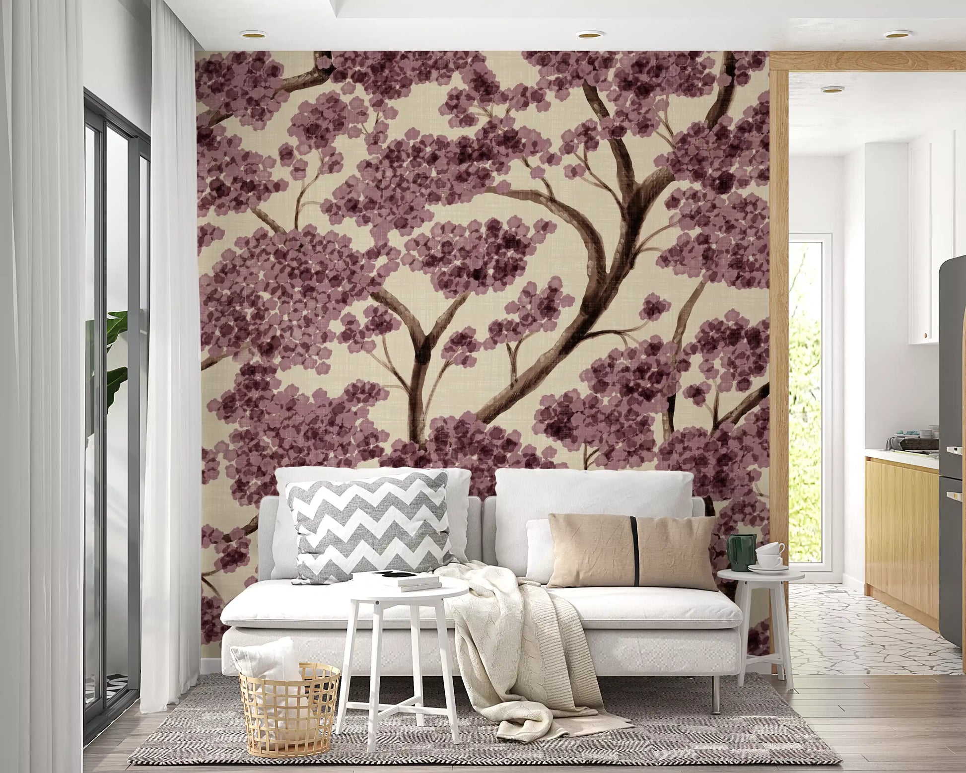 Never Ending Trailing Tree - Spring Wall Mural