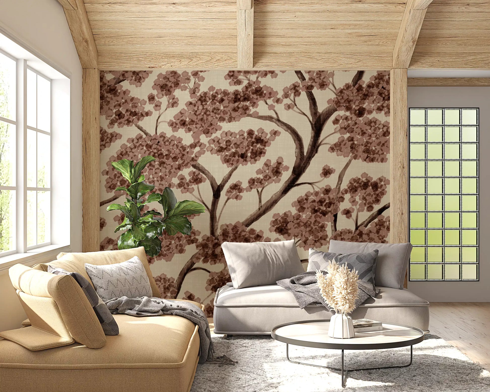 Never Ending Trailing Tree - Fall Wall Mural