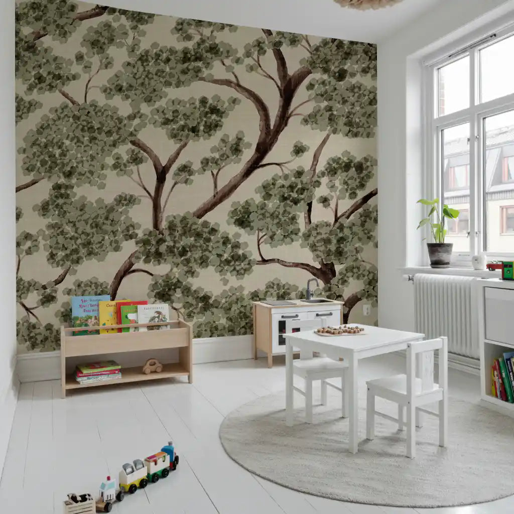 Never Ending Trailing Tree - Summer Wall Mural