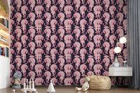 Midnight Rose Prowling Tiger Wallpaper Wallpaper⁠