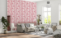Chic Blush Tiger Motif Wallpaper Wallpaper⁠