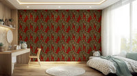Imperial Crimson Tiger Wall Decor Wallpaper⁠