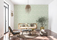 Sage Woodland and Hidden Wildlife Wallpaper⁠