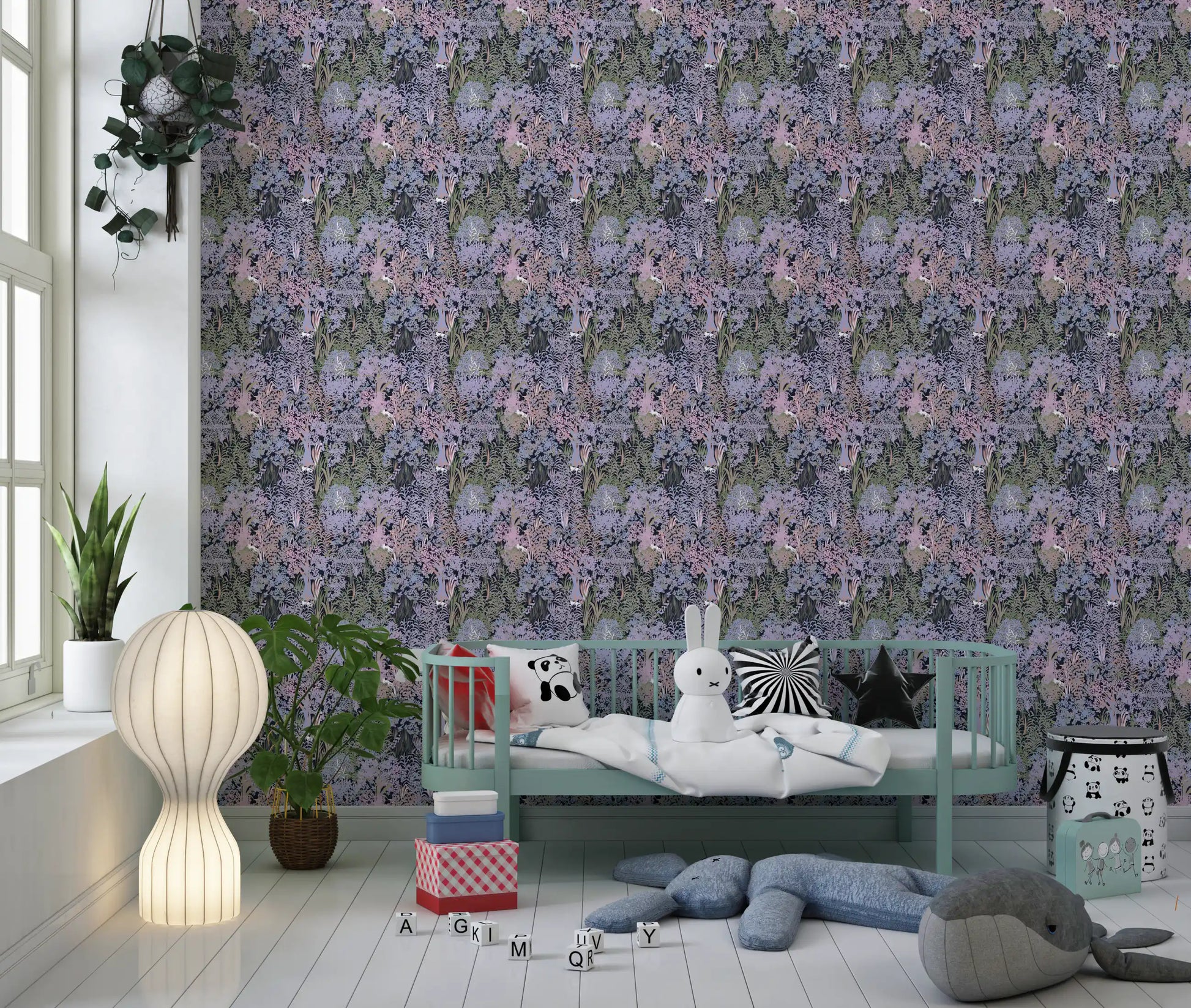 Secret Woodland Meadow Wall Decor Wallpaper⁠