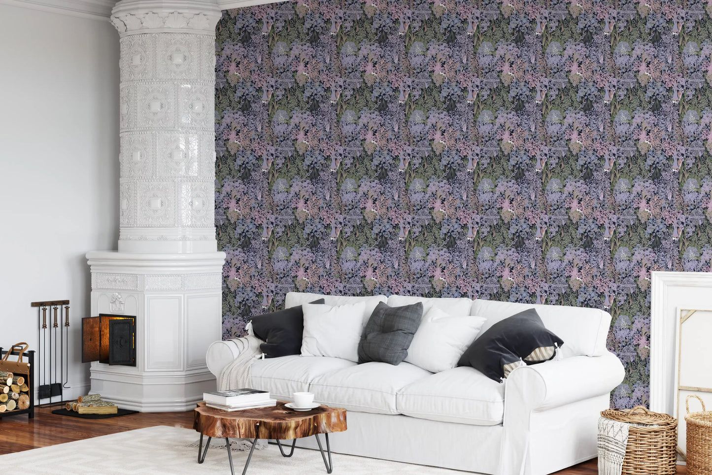 Secret Woodland Meadow Wall Decor Wallpaper⁠