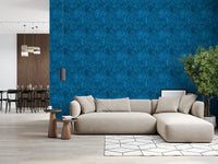 Midnight Blue Enchanted Forest Wallpaper⁠