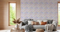Whimsical Pastel Meadow Floral Wallpaper Wallpaper⁠