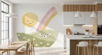 Welcome to the Flock Wall Mural