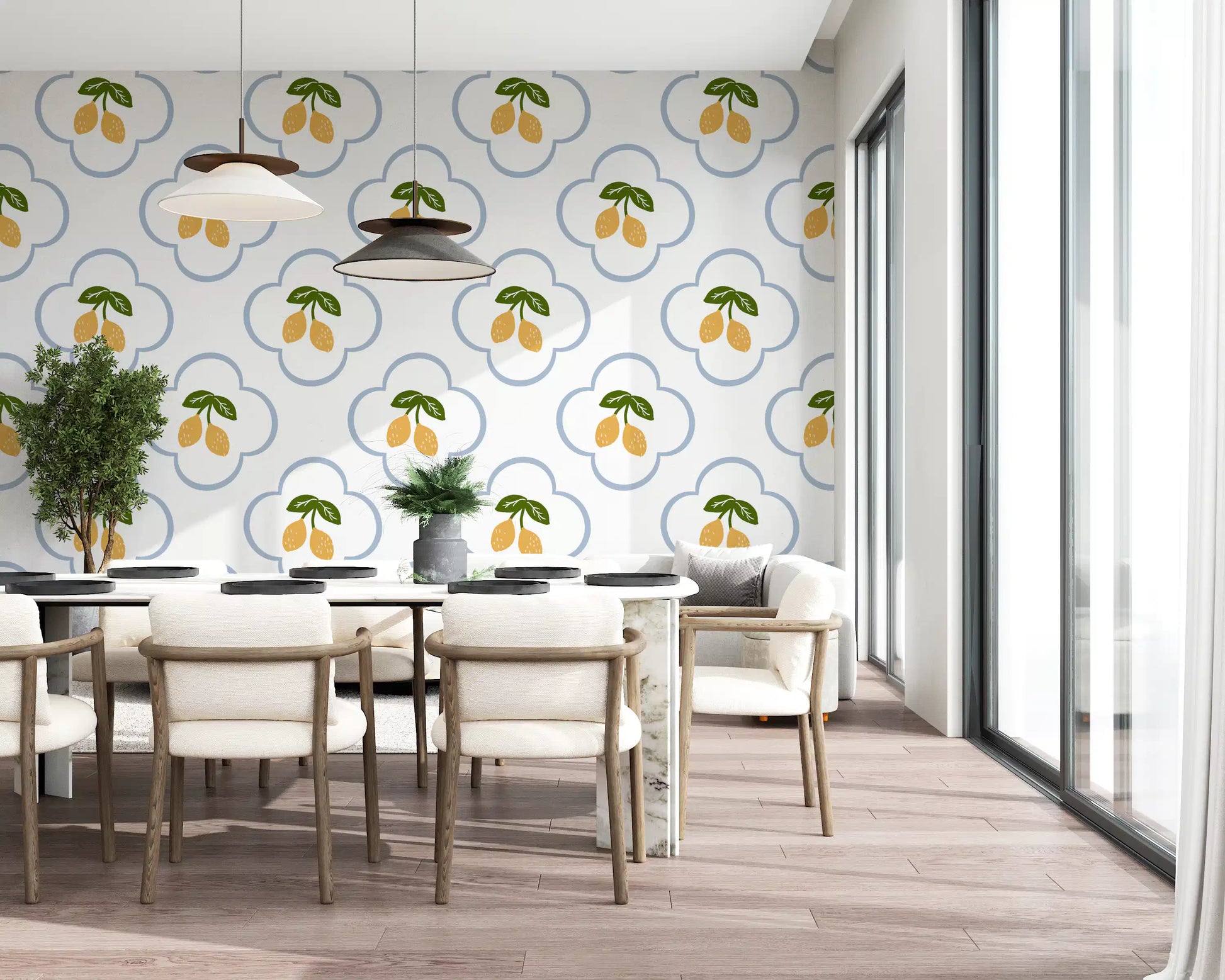 Fresh Lemons Wallpaper⁠