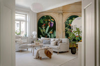 Classical Archways Exotic Botanical Wall Mural Wall Mural