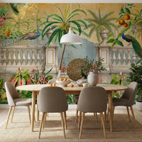 Vintage Imperial Golden Garden  Wall Mural