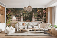 Majestic Peacock Regency Garden Wall Mural Wall Mural