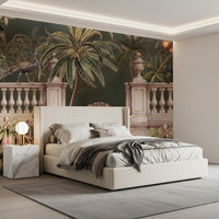 Majestic Peacock Regency Garden Wall Mural Wall Mural
