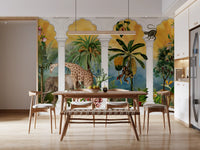 Imperial Arches Tropical Safari Wall Mural Wall Mural