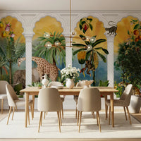 Imperial Arches Tropical Safari Wall Mural Wall Mural