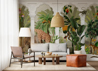 Imperial Vintage Archway Tropical Safari Mural Wall Mural