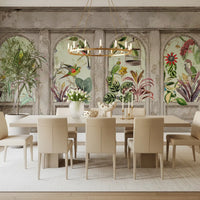 Exotic Aviary Archway Wall Mural Wall Mural