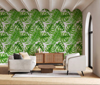 Tropical leaves Wallpaper⁠