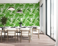 Tropical leaves Wallpaper⁠