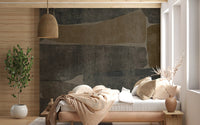 Modern Earthy Stone Slab Wall Mural