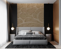Organic Pebble Cell Textured Wall Mural