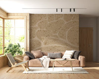 Organic Pebble Cell Textured Wall Mural