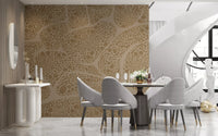 Organic Pebble Cell Textured Wall Mural