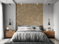 Organic Pebble Cell Textured Wall Mural