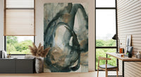 Ethereal Earth Fluid Abstract Watercolor Wall Mural